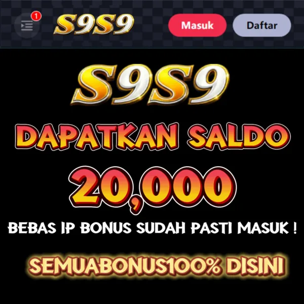 S9S9 2026 Slot Gacor RTP Tinggi